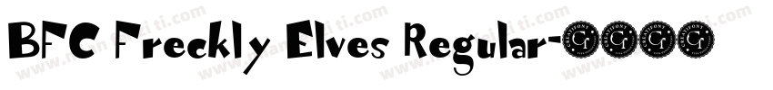 BFC Freckly Elves Regular字体转换